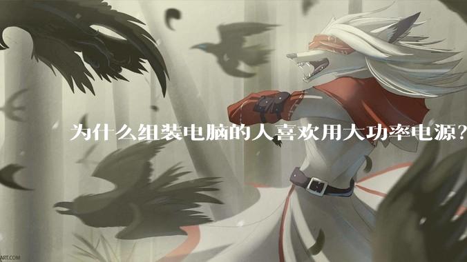 为什么组装电脑的人喜欢用大功率电源？